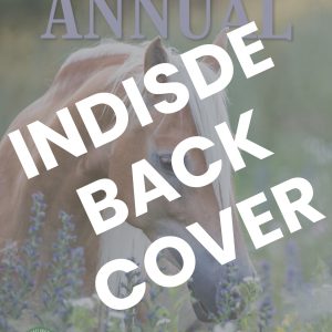 "AHR Annual" Inside Back Cover