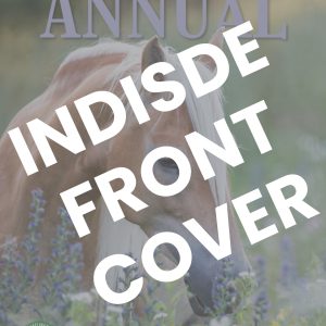 "AHR Annual" Inside Front Cover